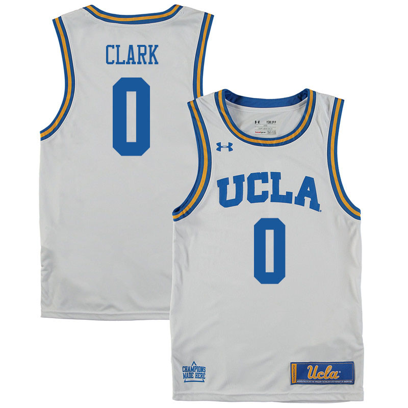Men #0 Jaylen Clark UCLA Burins College Basketball Jerseys Sale-White